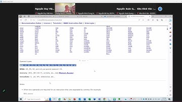 Kiến trúc máy tính PTIT - Lập trình hợp ngữ 8086 - Thầy Sỹ (Phần 1)