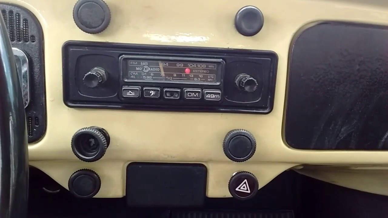 Fusca rádio original