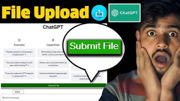 How To Upload Files In Chatgpt