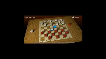 3D Checkers Game - Android #gameplayshorts