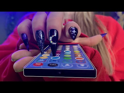 Bumpy LED remote + Camera Taps ASMR