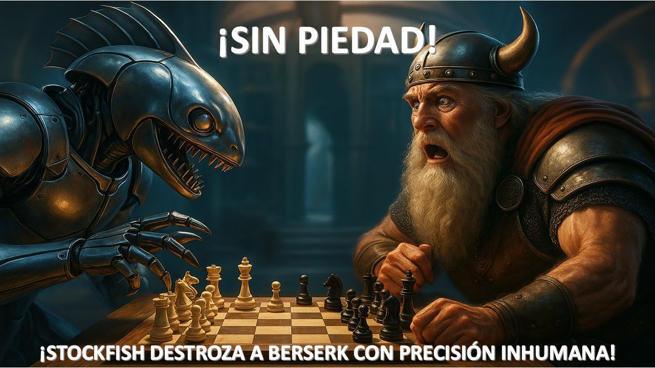 ¡SIN PIEDAD!  ¡Stockfish Destroza a Berserk con Precisión Inhumana!   CCC24-BULLET-SEMIFINAL-2025