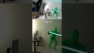 Creative Green Man Suit Light Effect