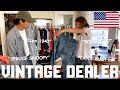 【アメリカ買付②-3】フリマで出会ったヴィンテージディーラーの自宅に潜入!!スペシャル古着が大量!?