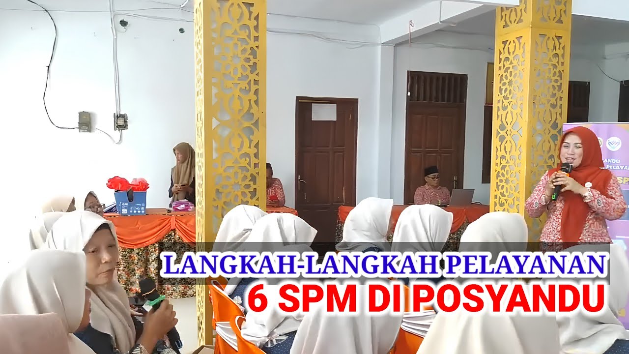 Langkah-Langkah Pelayanan 6 SPM di Posyandu