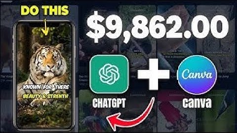 How to make PASSIVE income with a FACELESS AI automated channel using 5 FREE tools (chatgpt & canva)