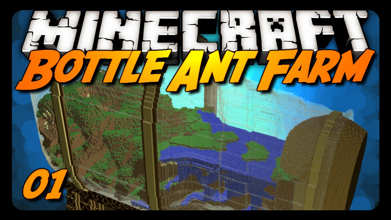 ant farm survival minecraft pe