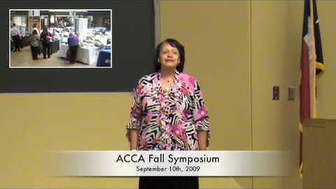 2009 ACCA Fall Symposium