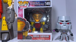 Transformers Omega Supreme large Funko pop figure review. G1 inspire 6 inch retro figure 149