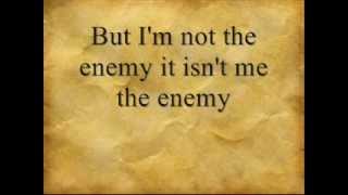 Mumford And Sons - The Enemy - With Lyrics chords