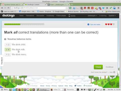 duolingo feedback: programmers use dictionary pairing to keep quizzes meaningul