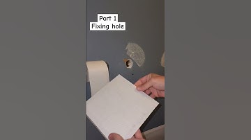 how to fix a big hole in drywall the easy way #drywall #drywallrepair  #howto #diy #diyproject