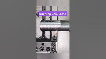 Knurling CNC Lathe #cnc #cncmachine #engineering #shortsfeed #shortvideo #subscribe  #shorts #short