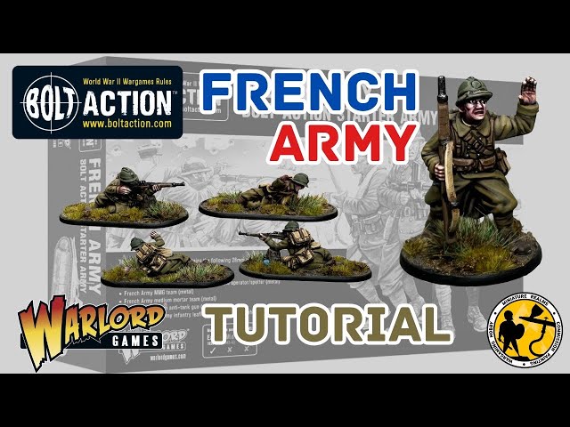Bolt Action:French Resistance Sniper + Light Mortar Teams Bolt Action:French Resistance Sniper + Light Mortar Teams