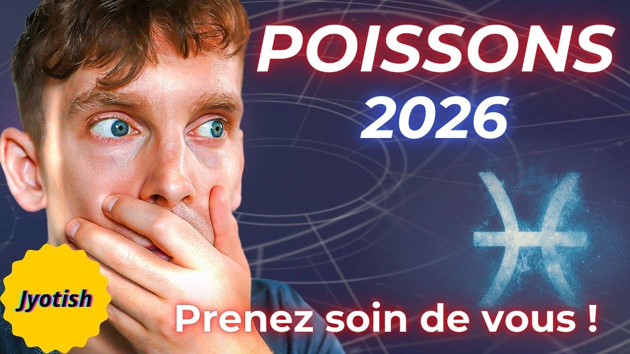 Poissons 2026 (védique): 3 transits à analyser de près pour vous préparer !