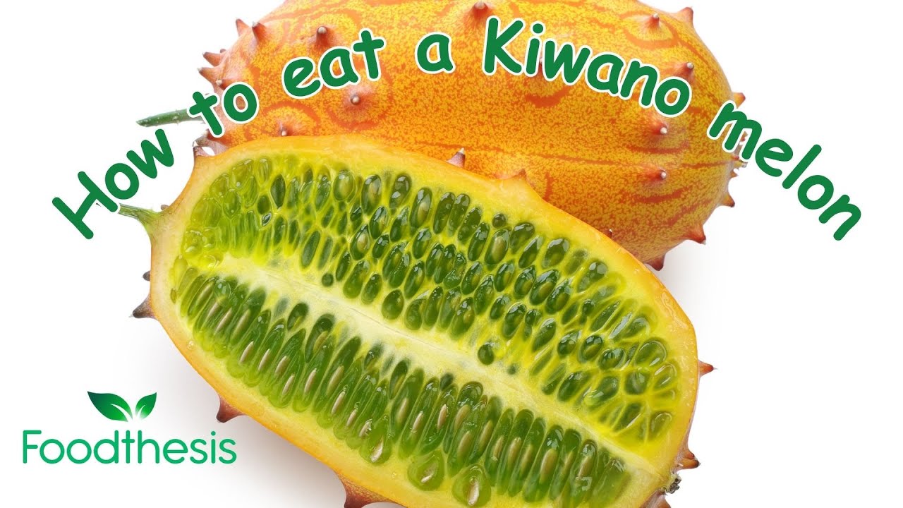 How to eat a Kiwano melon/ Horned melon and its benefits