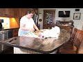 How to Baste a Quilt with Pool Noodles; aka Board Basting