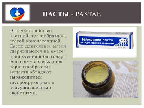 Мягкие лекарственные формы