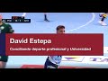 Laucoenabierto  david estepa conciliando deporte profesional y universidad