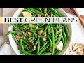 GREEN BEAN RECIPE | how to cook green beans almondine