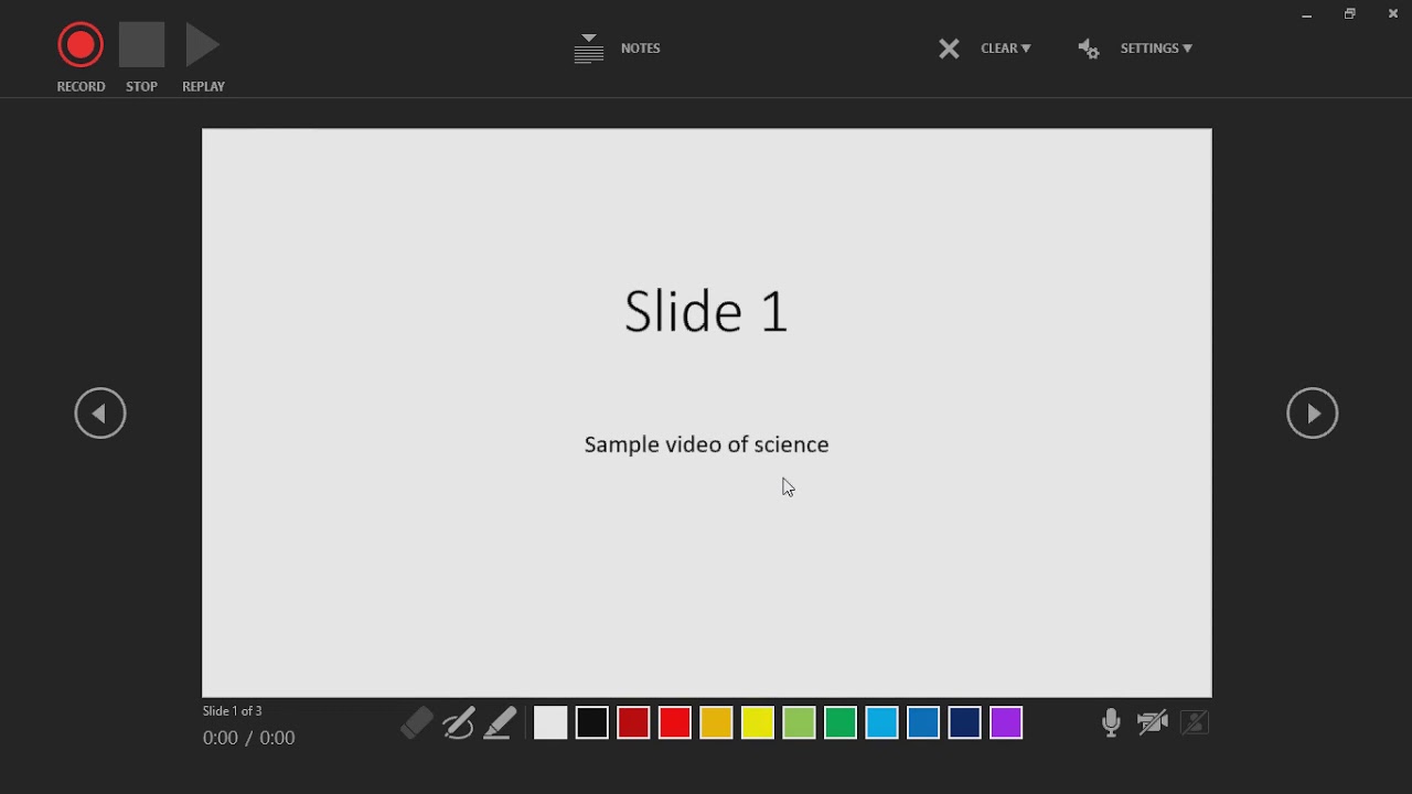 How to record a voice on slides in PowerPoint - YouTube