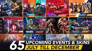 JULY- DECEMBER ALL EVENTS AND UPDTES|LEGEND SKINS OF KAGURA MIYA GRANGER GUSION& XAVIER|FREE CC SKIN screenshot 3