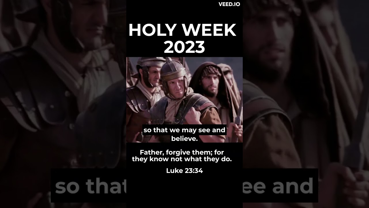 The 7 Last words of Jesus (PART 1)