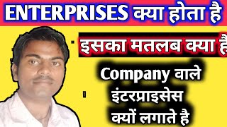 Enterprises का मतलब क्या होता है