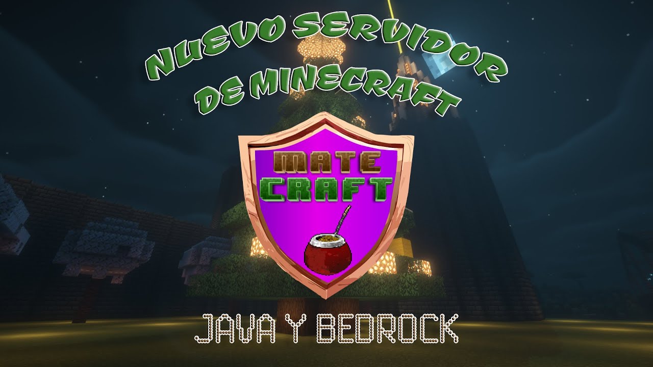 Nuevo servidor de Minecraft Java (1.20.x) y Bedrock | MateCraft - YouTube