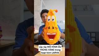 Lắp Ráp Mô Hình Ấu Trùng Vàng Trong Hoạt Hình Larva