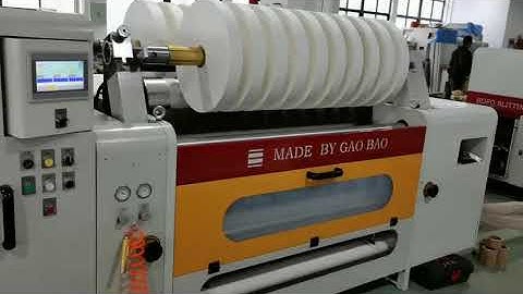 High Speed Automatic Tension Control Thin Paper Jumbo Rolls Slitting Rewinding Machine Best Price