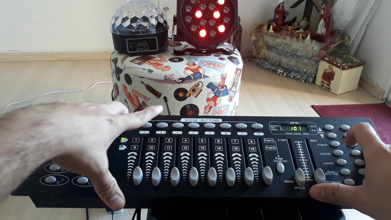 !!!DMX!!! Para Que Serve o Botão Music-Bank-Copy Da Mesa Dmx ????