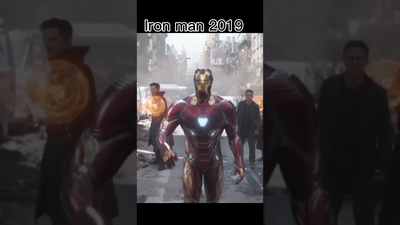 Iron man transformation 2008 to 2019 