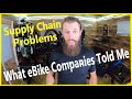 eBike Supply Chain in Trouble