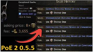 How to Make 300 Divines in 30 mins Using Transmutes & Augments | PoE 2 0.5.5
