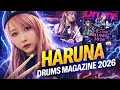 HARUNA SCHREIBT GESCHICHTE LOVEBITES SCHLAGZEUGERIN AUF DEM COVER DES RHYTHM DRUMS MAGAZINS 20