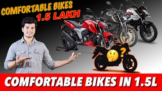 Most Comfortable Bikes under 1.5 Lakh In India 2024 | SR Motoworld