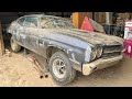 AMAZING BARN FIND 1970 LS6 CHEVELLE JUST DISCOVERED HIDING SINCE 1979!!!