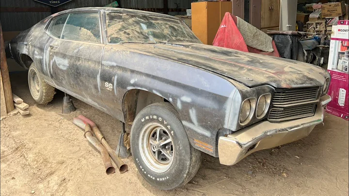 AMAZING BARN FIND 1970 LS6 CHEVELLE JUST DISCOVERE...