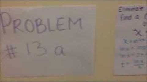 1.7 Parametric Curves