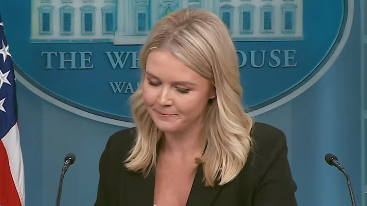 Trump Press Secy PANICS on Live TV over Trump’s disasters
