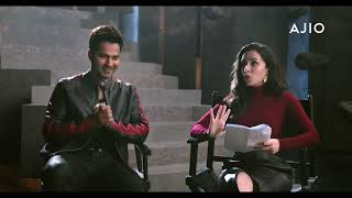 Celebrity Varun Dhawan interviews for AJIO's Brand Ambassador position. Wealth