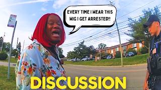 Entitled Ratchet Woman Attacks Police After Being Caught Red-Handed Stealing — Loud Rant