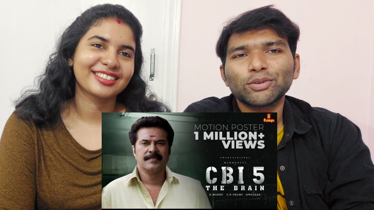 CBI 5 TITLE REVEAL | REACTION💕 | MOTION POSTER | MAMMOOTTY | K MADHU | S N SWAMY | APPACHAN|