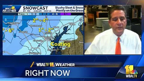 Tony updates the latest snow track, answers your questions