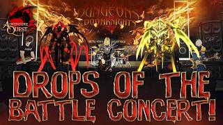 Battle Concert DROPS &amp; AQ3D News! AdventureQuest 3D