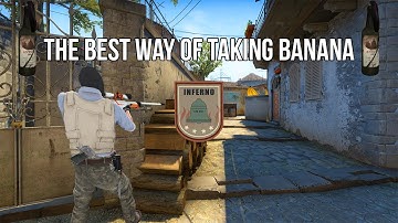 CS2 - The Best Way Of Taking Banana On Inferno! #cs2 #cs2tips #cs2tricks #cs2nades