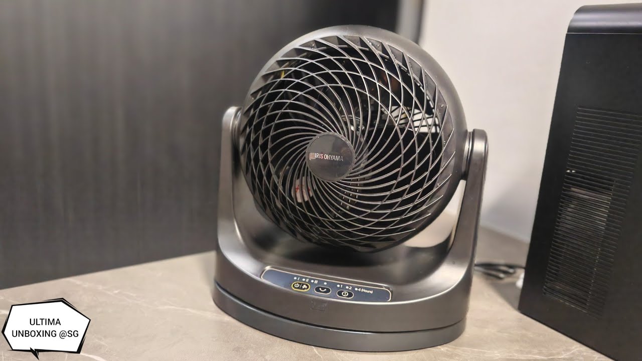 A Vortex Fan? The Iris Ohyama MKC18 7 Circulator Fan - YouTube