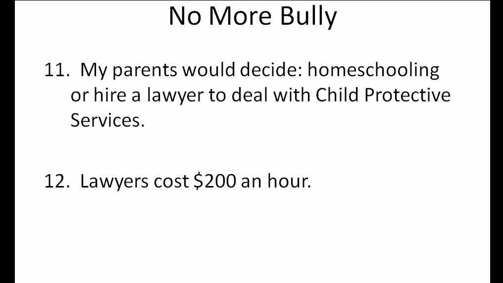 How to Get Rid of a School Bully A Simple Strategy for Victims YouTube