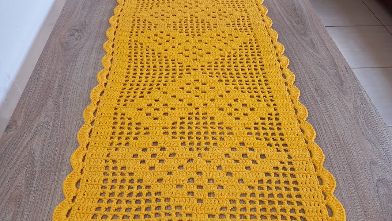TAPETE EM CROCHÊ FÁCIL ECONÔMICO PASSO A PASSO (PART. 1)